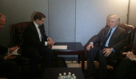 Էդվարդ Նալբանդյանը հանդիպեց Եվրոպայում անվտանգության և համագործակցության կազմակերպության գլխավոր քարտուղարի հետ