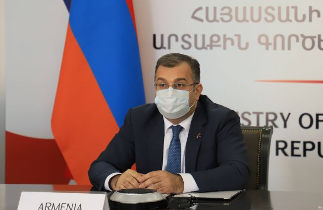 Deputy Foreign Minister Artak Apitonian participated in the OSCE Annual Security Review Conference