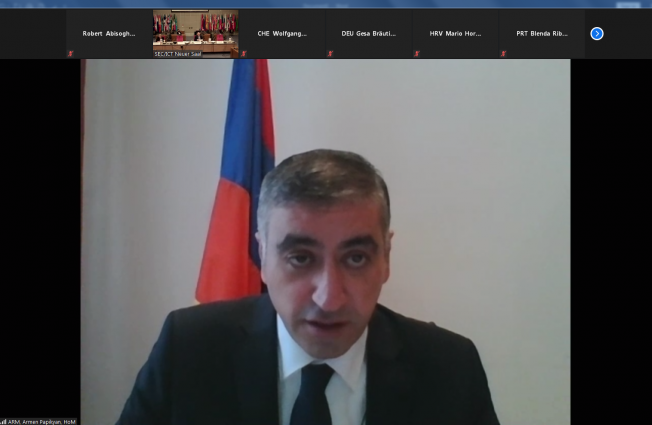 Statement delivered by Ambassador Armen Papikyan at the 1287th PC meeting on the Aggression of Azerbaijan against Artsakh and Armenia with the Direct Involvement of Turkey and Foreign Terrorist Fighters