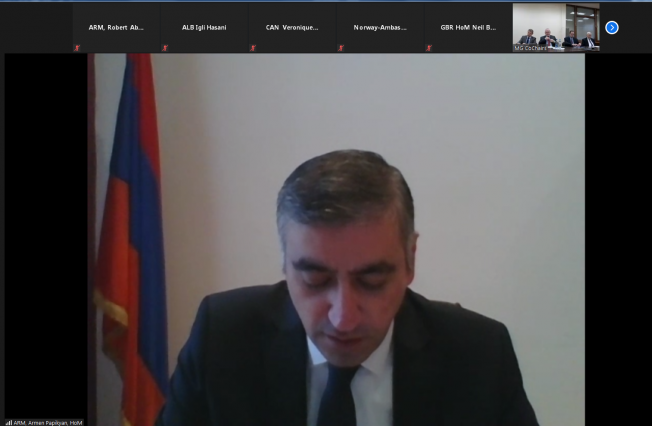 Statement delivered by Ambassador Armen Papikyan at the 1290th PC meeting on the Aggression of Azerbaijan against Artsakh and Armenia with the Direct Involvement of Turkey and Foreign Terrorist Fighters
